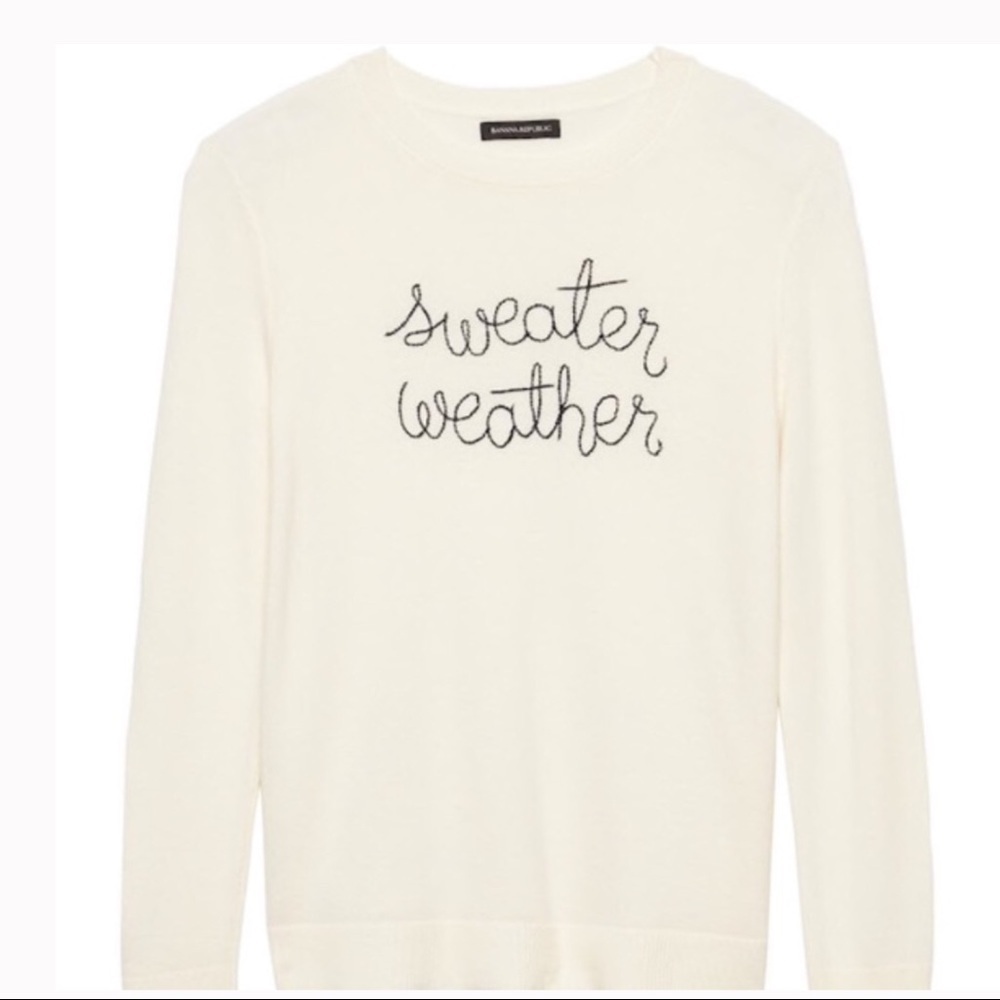 Banana Republic “Sweater Weather” Sweater - Size Xs